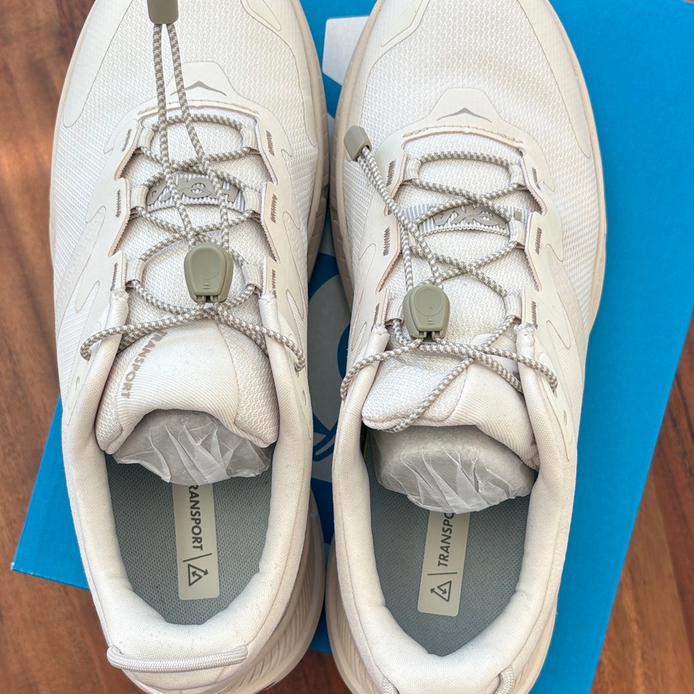 Hoka Transport women’s Beige / Eggnog Athletic Shoes - wide width size 10 - Picture 5 of 6
